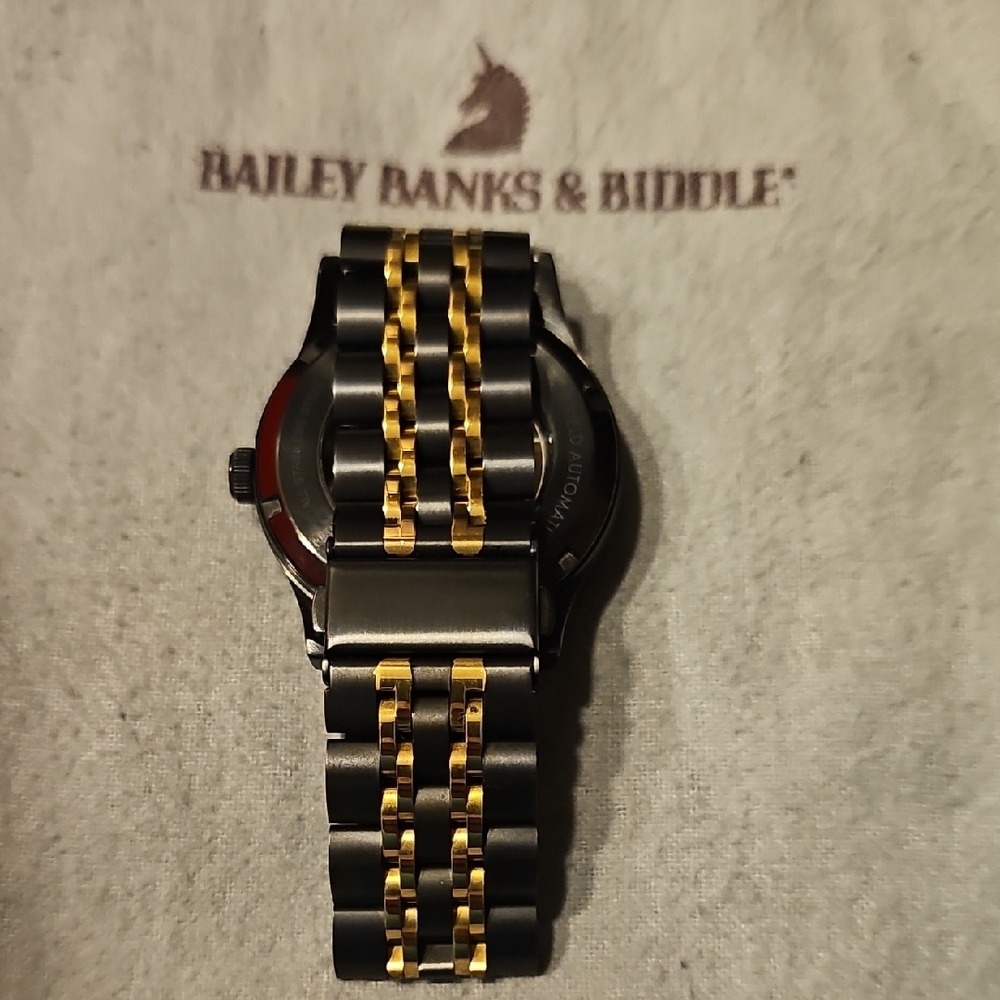 MVMT Black and Gold Men's Automatic Watch with Day-Date - Picture 11 of 13